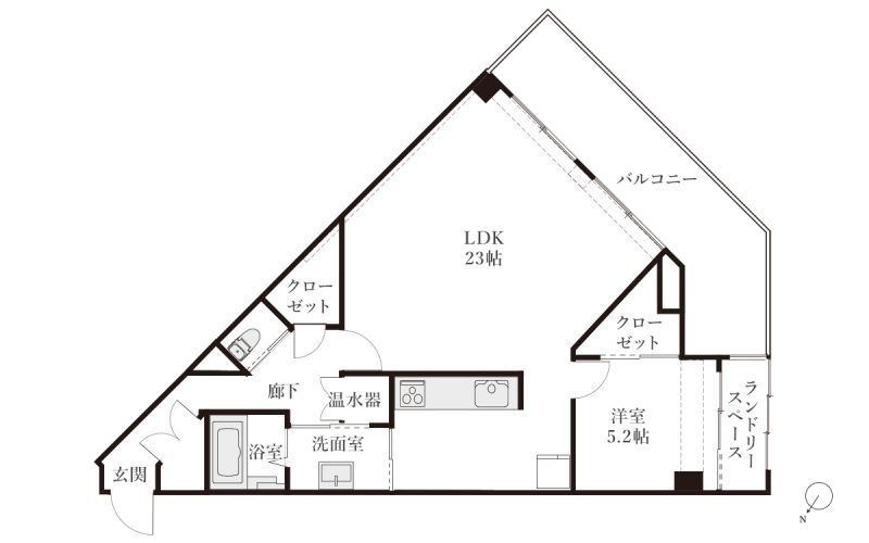 パークサイト玉川 / 間取り